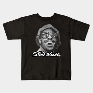 Stevie Wonder Life \\ Vintage Kids T-Shirt